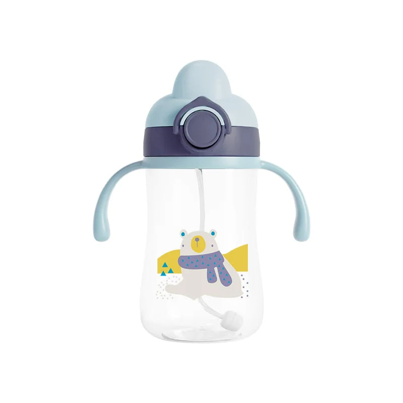 biberon bébé tasse d'apprentissage bleu